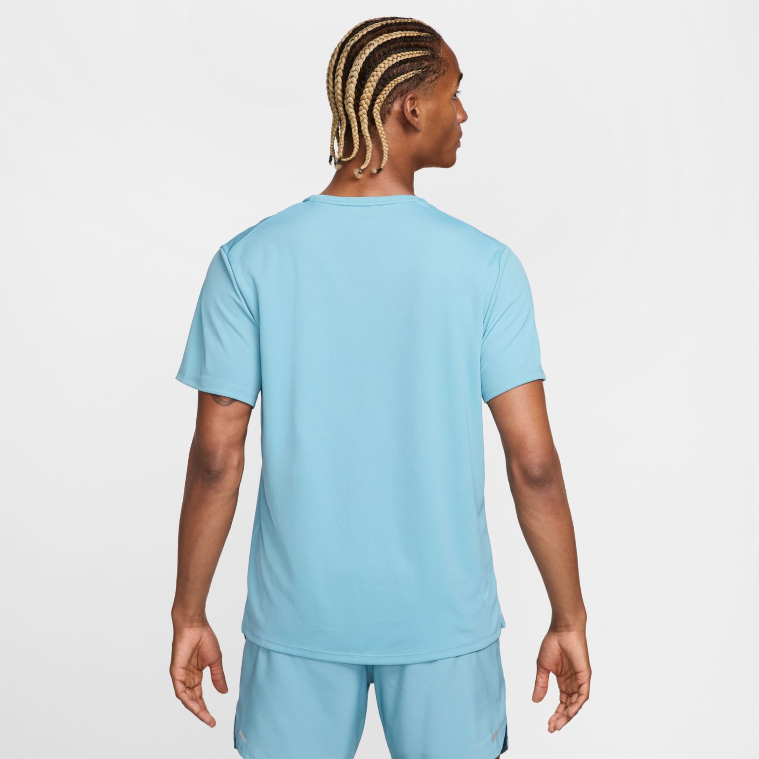 Nike Dri-FIT UV Miler M träningst-shirt Blå