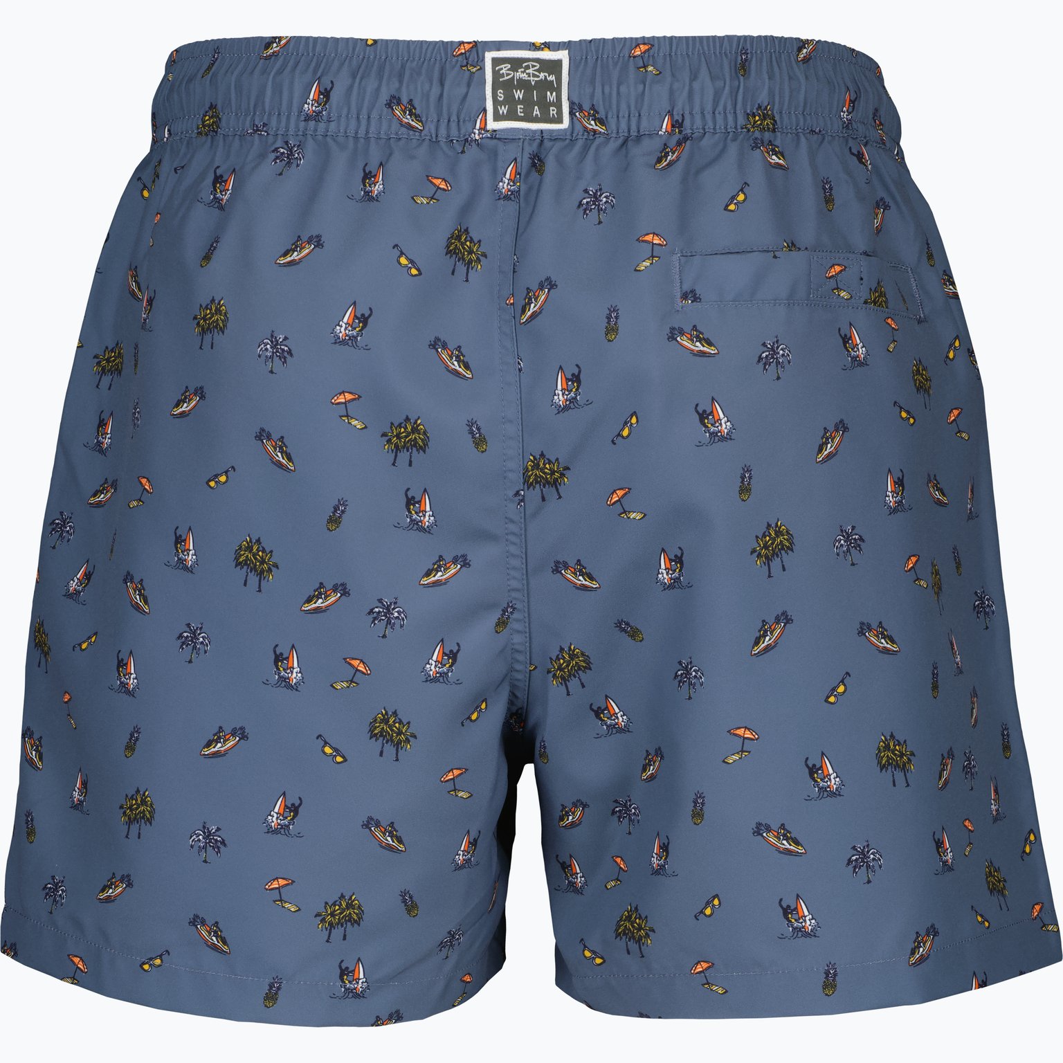 Björn Borg Borg Print M badshorts Blå