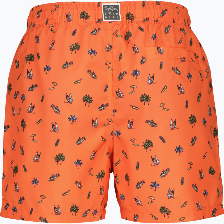 Björn Borg Borg Print M badshorts Orange