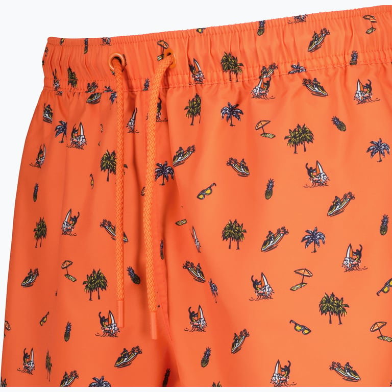 Björn Borg Borg Print M badshorts Orange