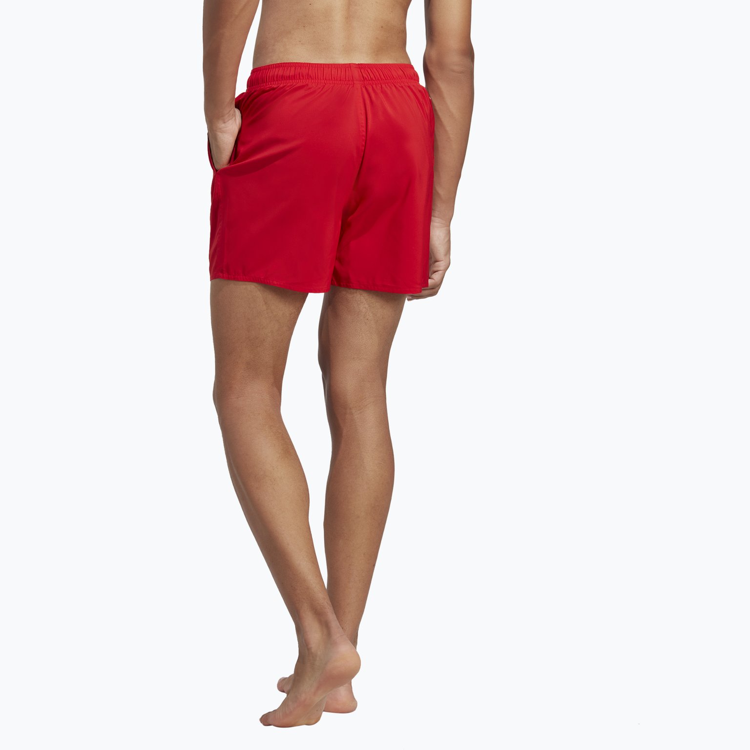 adidas Solid Swim Short M badshorts Röd