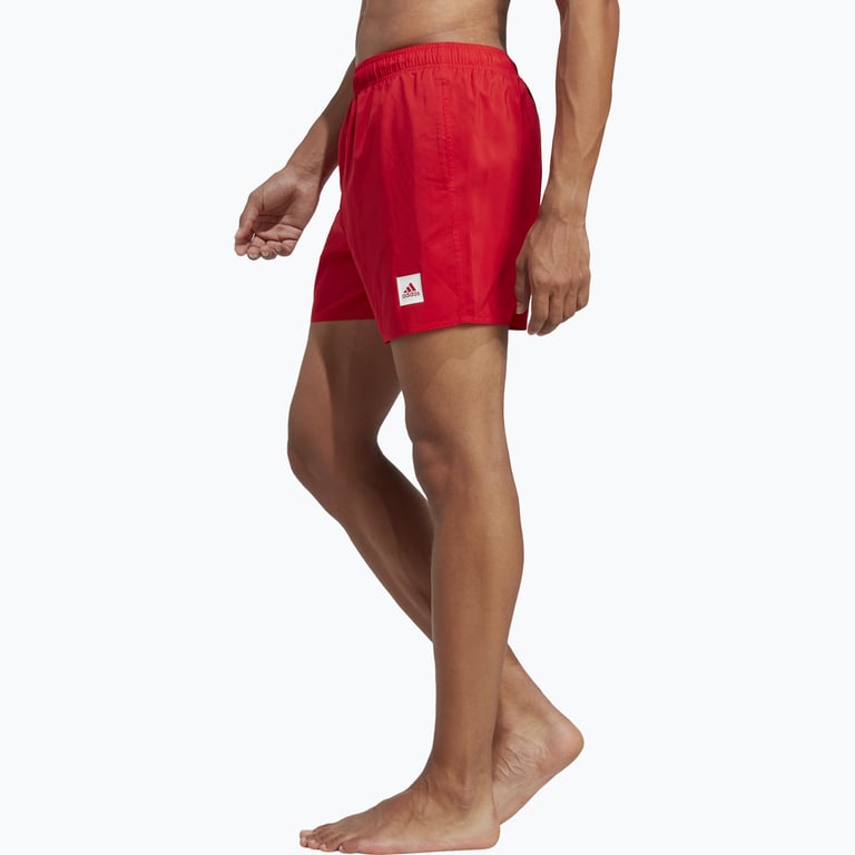 adidas Solid Swim Short M badshorts Röd