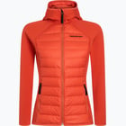 W Down Hybrid Hood Jacket-PAPRIKA