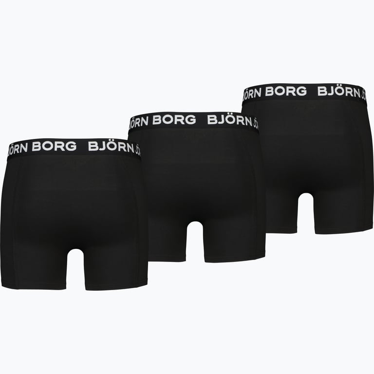 Björn Borg Cotton Stretch 3-pack kalsonger Svart