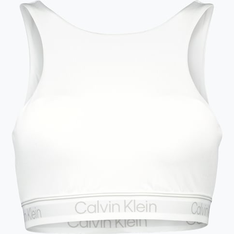 Calvin Klein Medium Impact sport-BH Vit