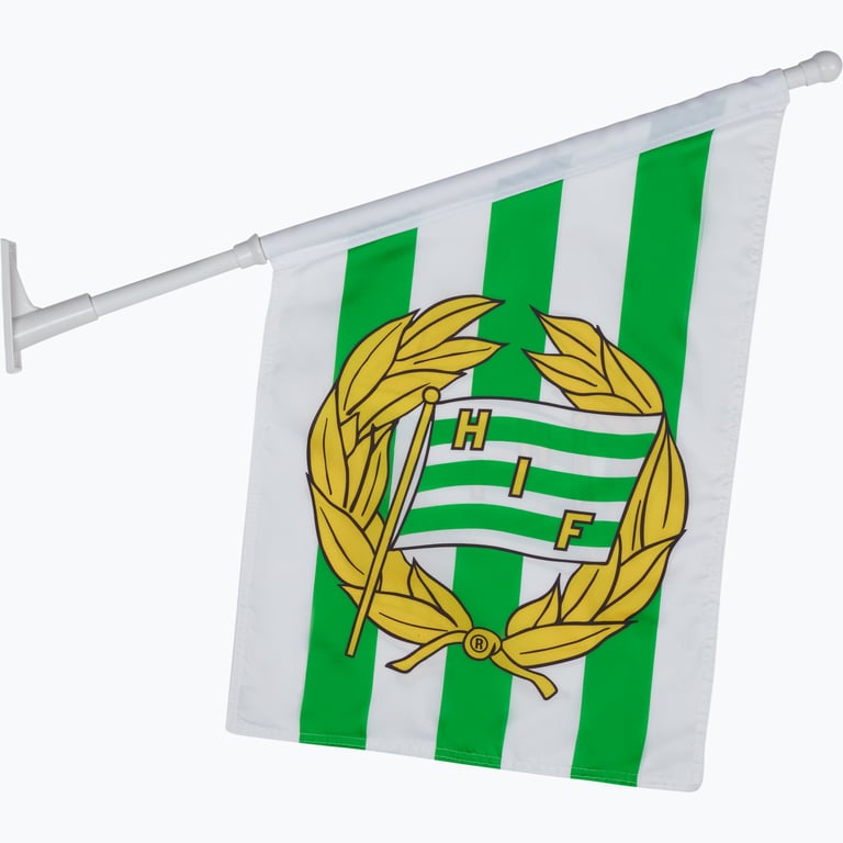 Hammarby Fasadflagga 50x70cm Grön