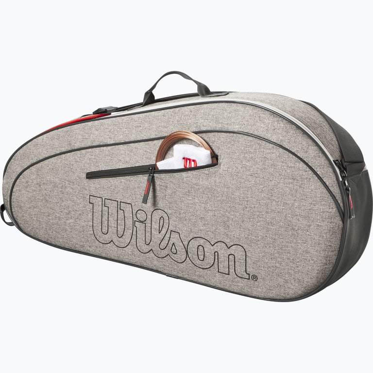 Wilson Team 3 Pack racketväska Grå