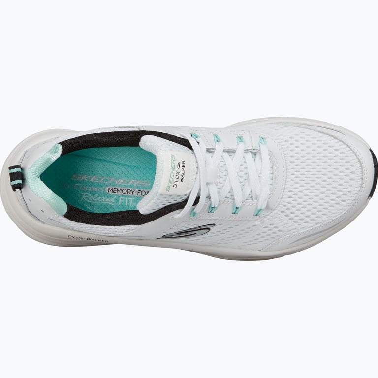 Skechers D'Lux Walker Relaxed Fit W walkingsskor Vit