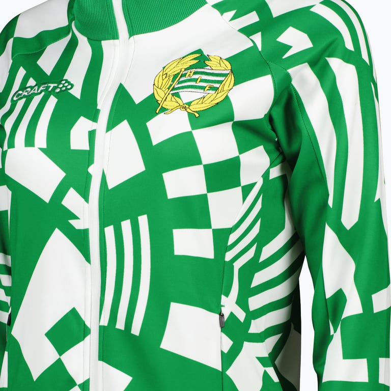 Hammarby Bandera Bajen FZ W jacket Grön