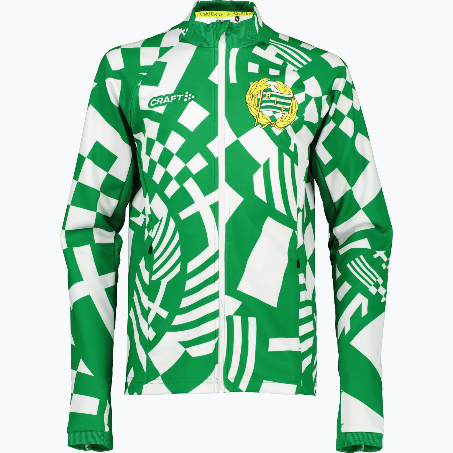 Hammarby Bandera Bajen FZ Jr jacket Grön