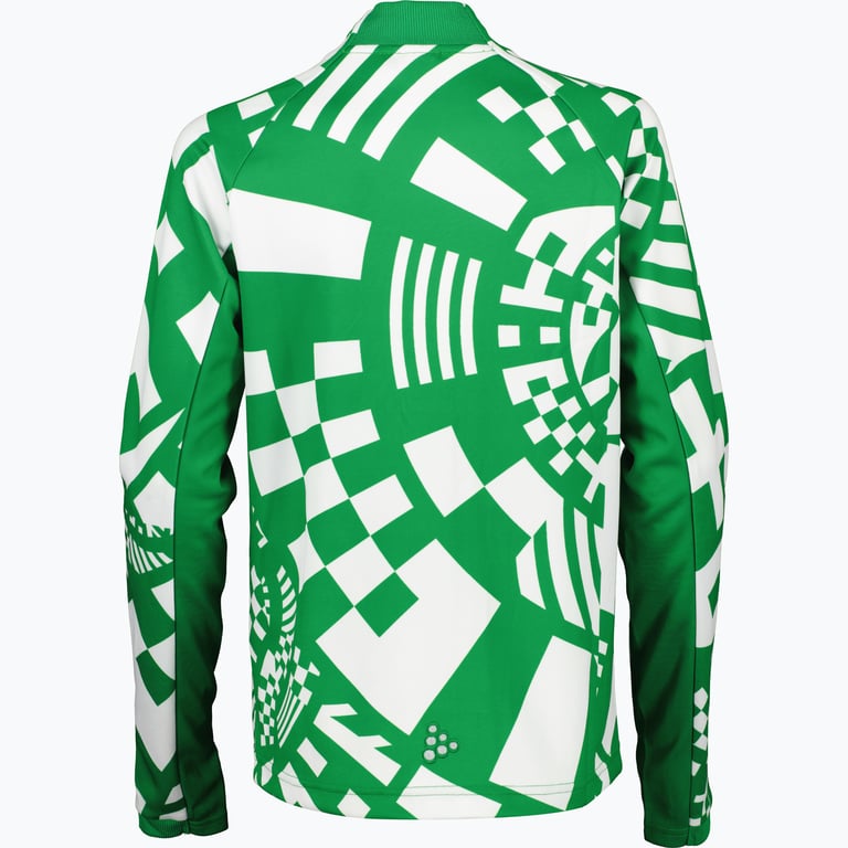 Hammarby Bandera Bajen FZ Jr jacket Grön