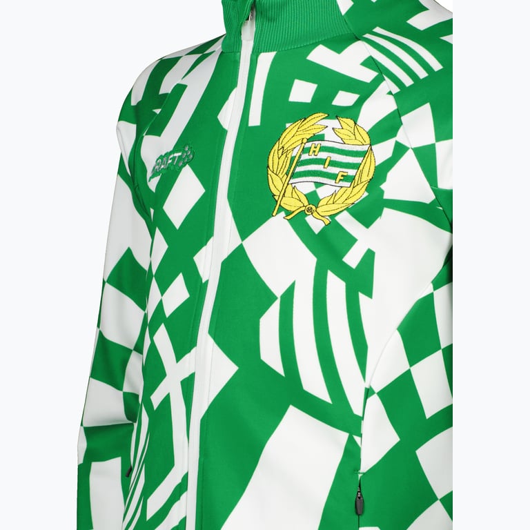 Hammarby Bandera Bajen FZ Jr jacket Grön