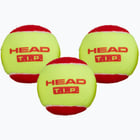 förhandsvisning ikon 1 för Head T.I.P. Red 3-pack tennisbollar  Gul