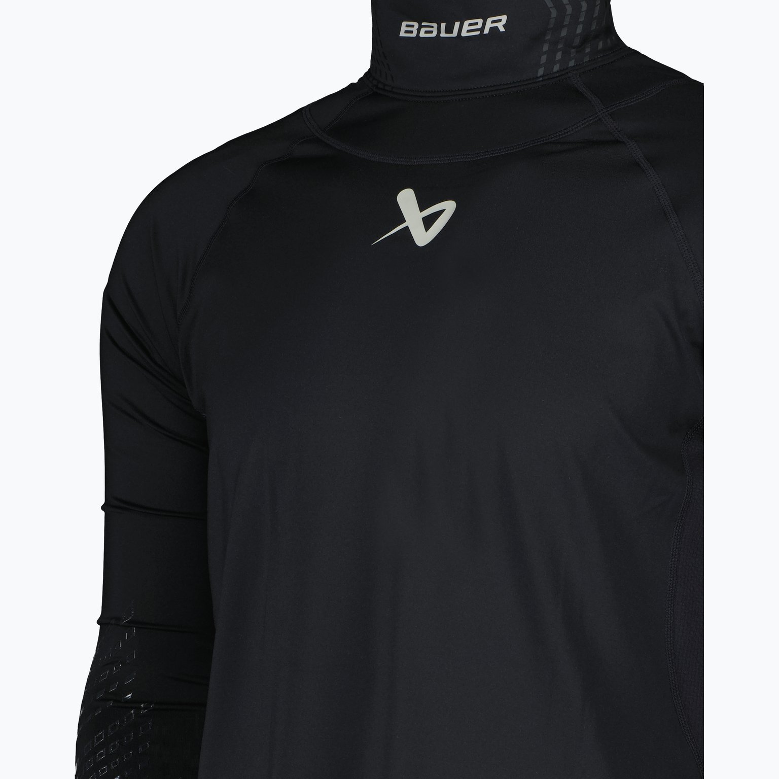 Bauer Hockey LS Neck Protect SR träningströja Svart