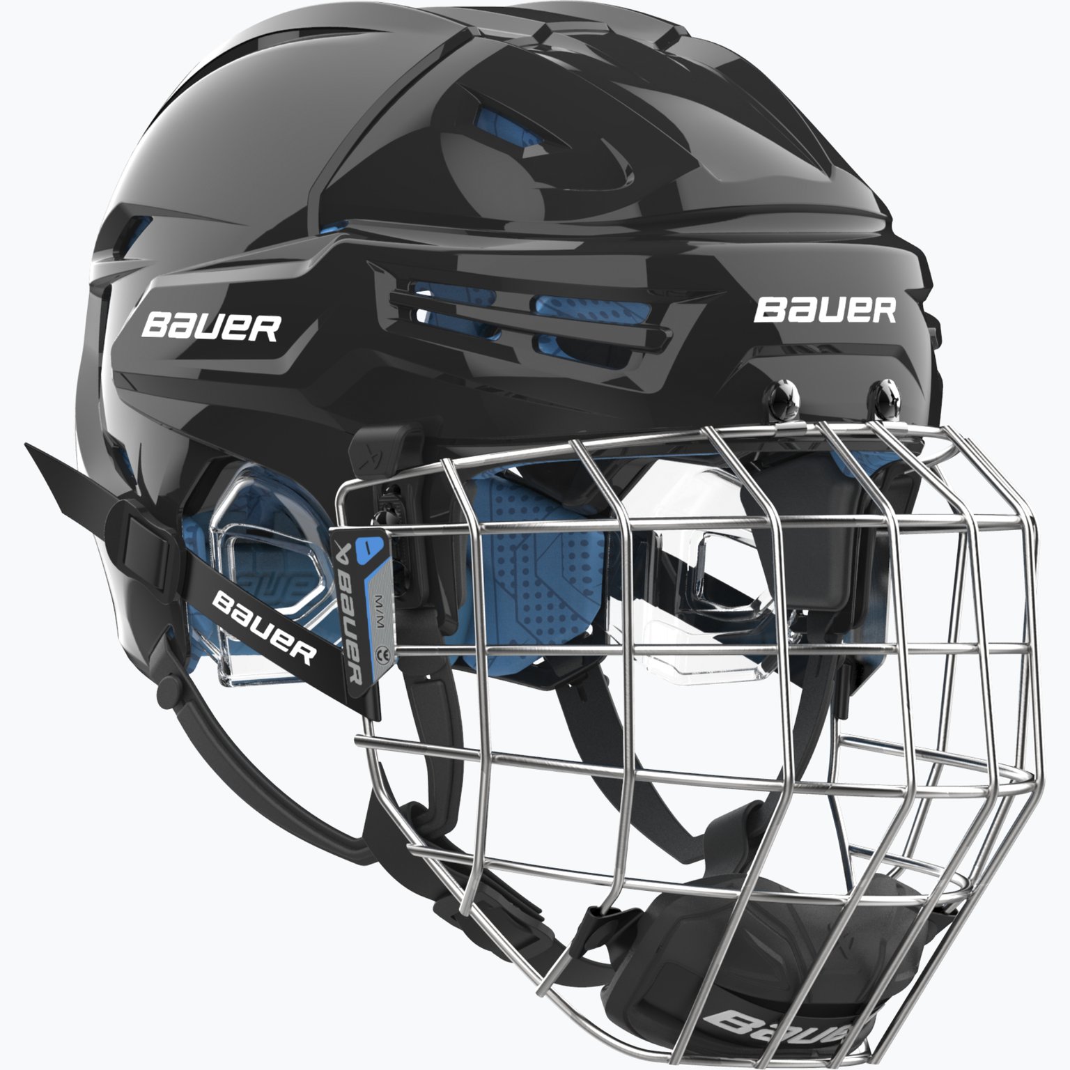 Bauer Hockey Re-Akt 65 Combo hockeyhjälm Svart