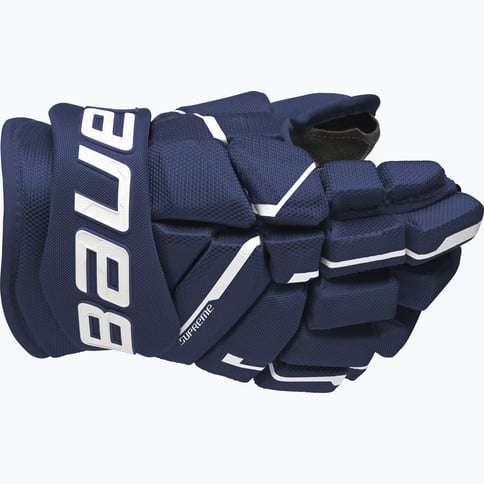 Bauer Hockey Supreme M5 Pro JR hockeyhandskar Röd