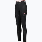 förhandsvisning ikon 3 för CCM Hockey Compression Jill W underställsbyxor Svart