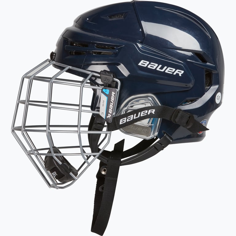 Bauer Hockey Re-Akt 65 Combo hockeyhjälm Blå