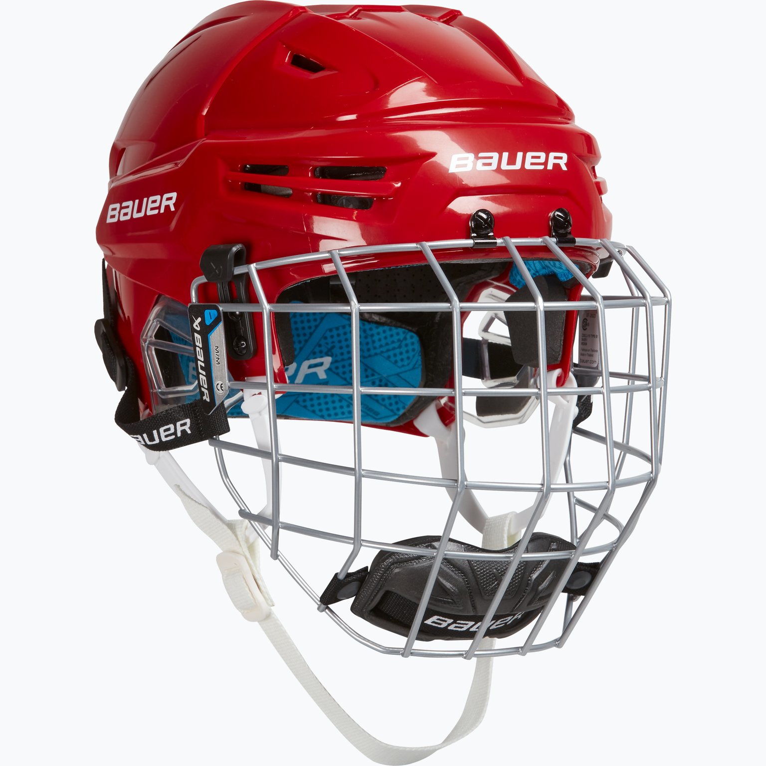 Bauer Hockey Re-Akt 65 Combo hockeyhjälm Röd