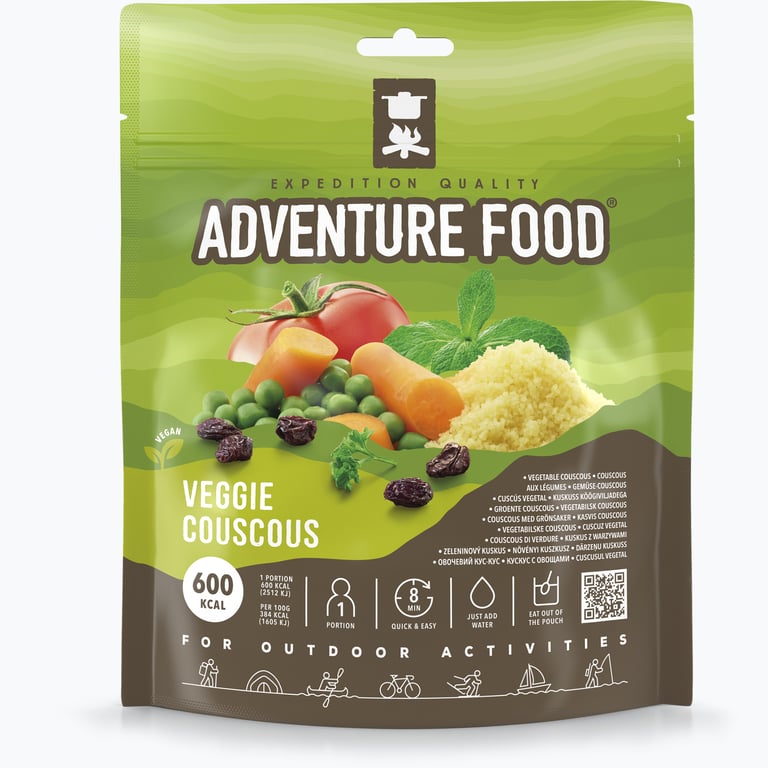 Adventure Food Veggie Couscous friluftsmat Flerfärgad