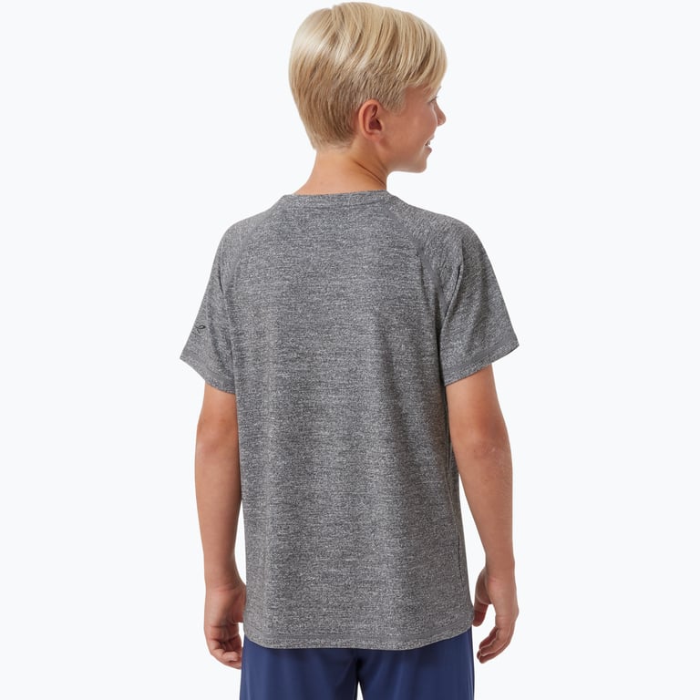 Energetics Basic Melange JR träningst-shirt Grå