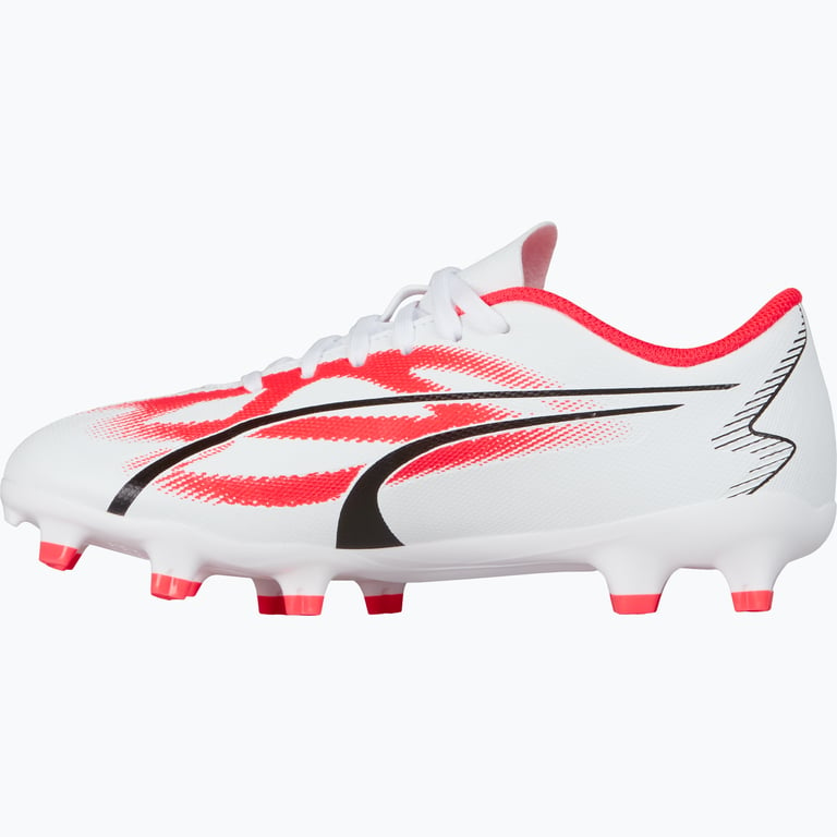 Puma Ultra Play FG/AG JR fotbollsskor Vit