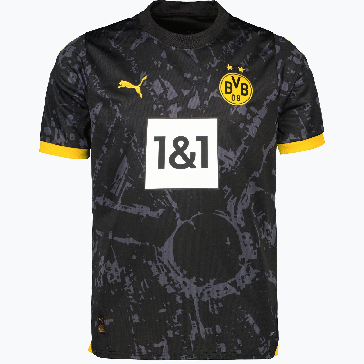 Puma Borussia Dortmund Away 23/24 matchtröja Svart