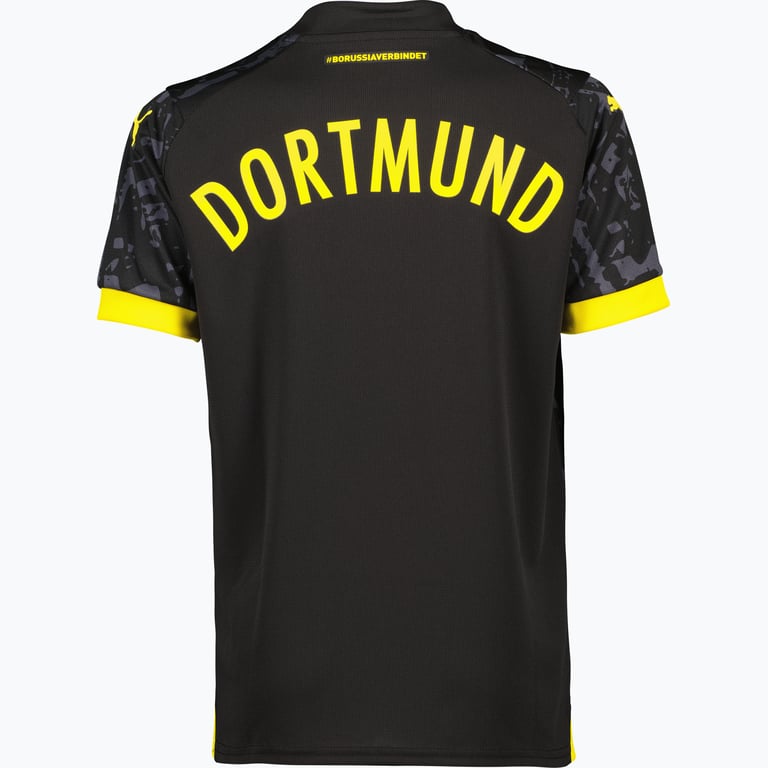 Puma Borussia Dortmund Away 23/24 JR matchtröja Svart