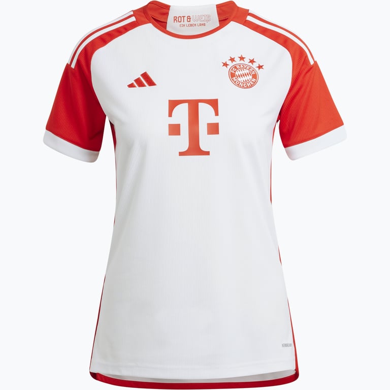 adidas FC Bayern 23/24 Home W matchtröja Vit