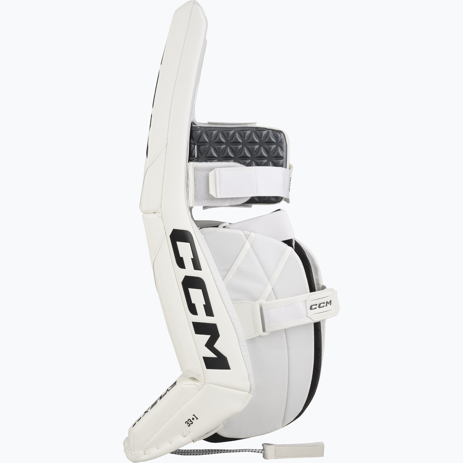 CCM Hockey EFlex 6.5 JR målvaktsbenskydd Vit