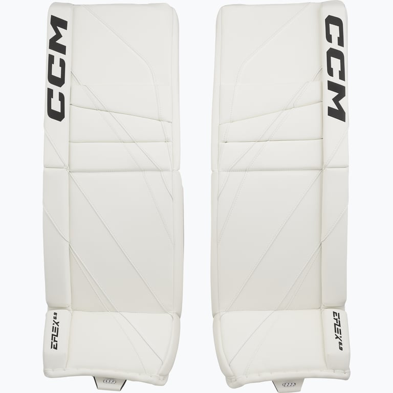 CCM Hockey EFLEX 6.9 SR målvaktsbenskydd Vit