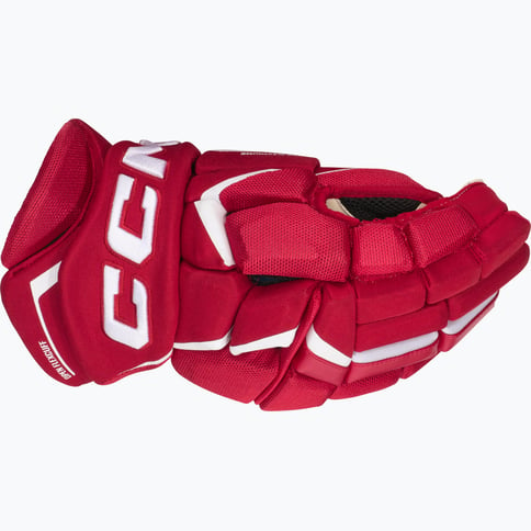 CCM Hockey Jetspeed FT6 Pro JR hockeyhandskar Röd