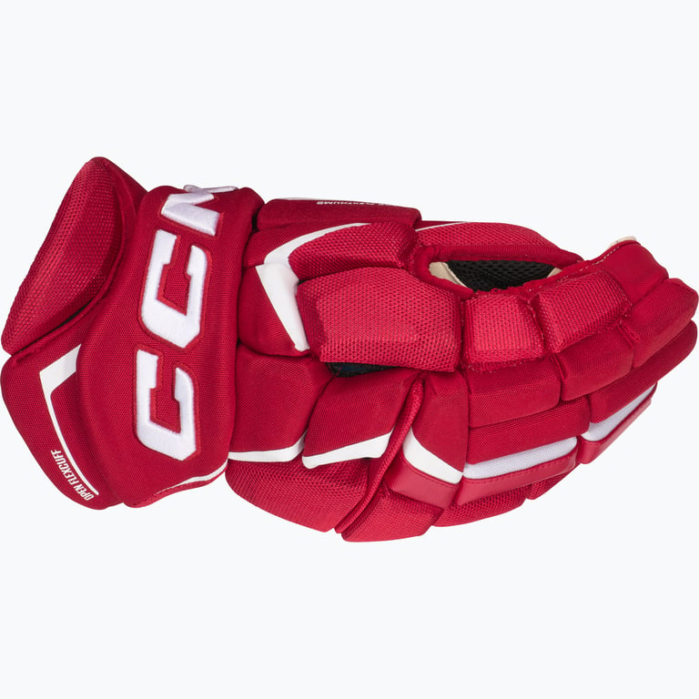 CCM Hockey Jetspeed FT6 Pro JR hockeyhandskar Röd