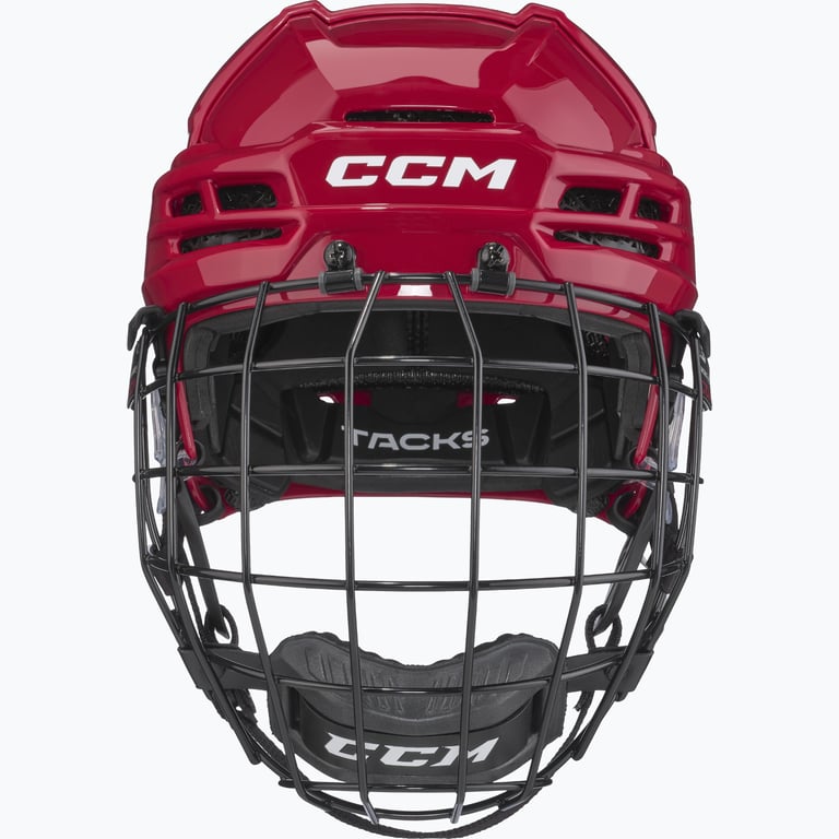 CCM Hockey Tacks 720 Combo hockeyhjälm Röd