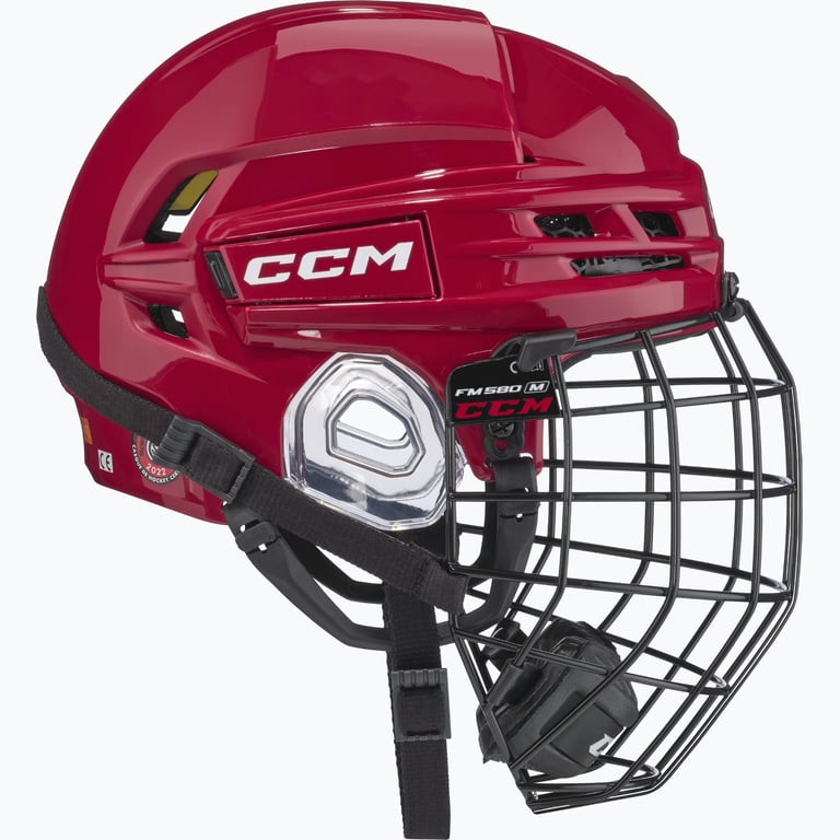 CCM Hockey Tacks 720 Combo hockeyhjälm Röd