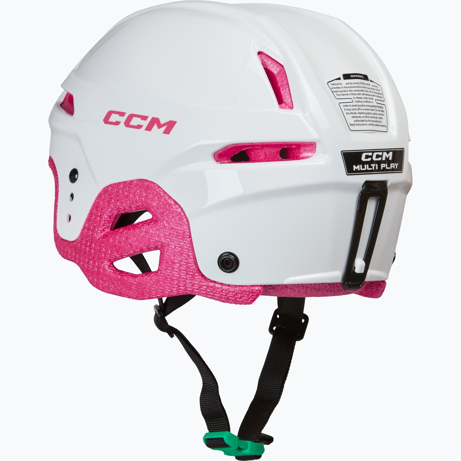 CCM Hockey Multi Sport lekhjälm Vit