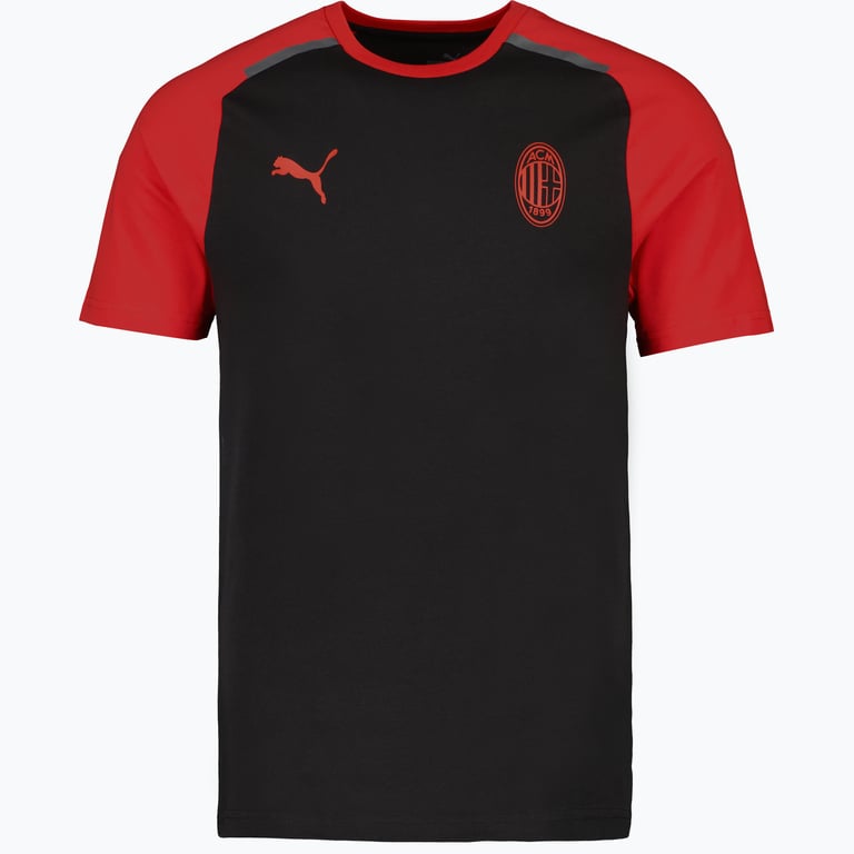 Puma AC Milan Casual t-shirt Svart