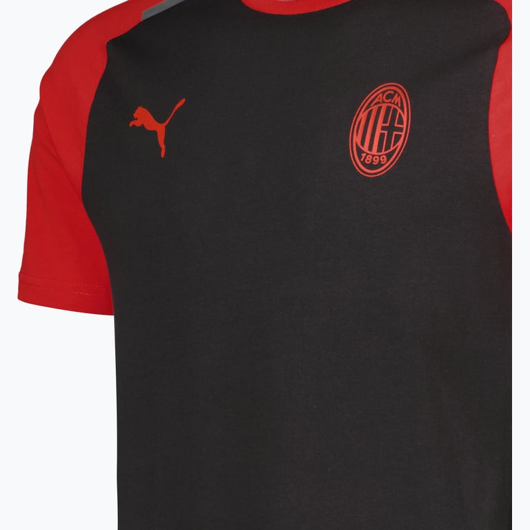 Puma AC Milan Casual t-shirt Svart