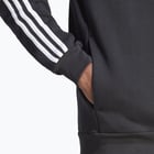 förhandsvisning ikon 5 för adidas Essentials Fleece 3-Stripes Full-Zip M huvtröja Svart