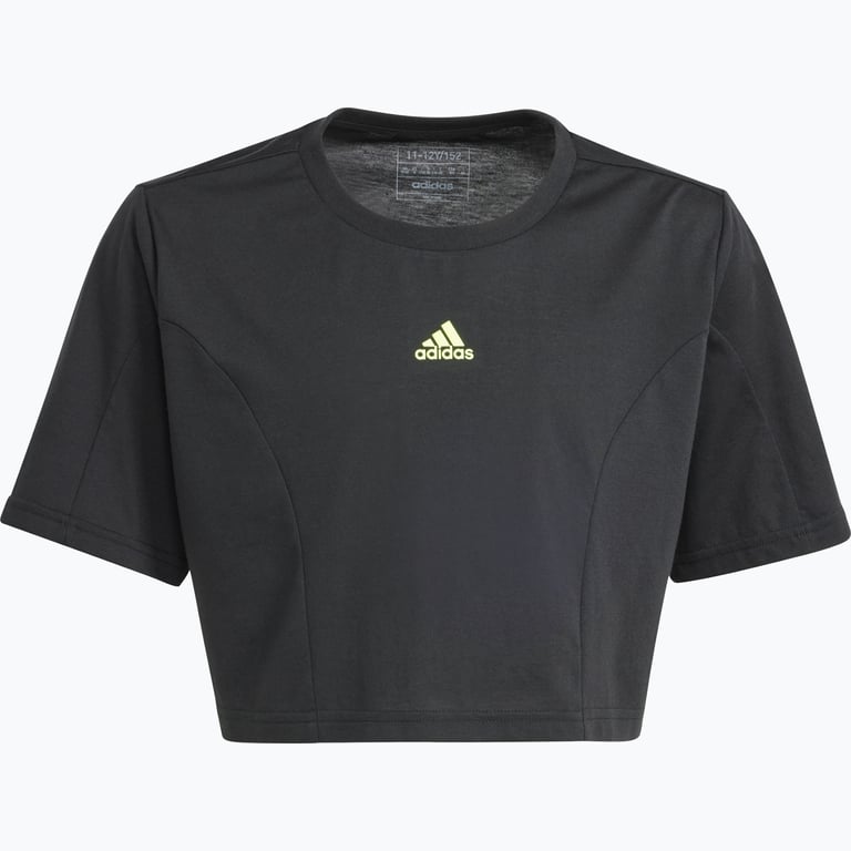 adidas Crop JR träningst-shirt Svart