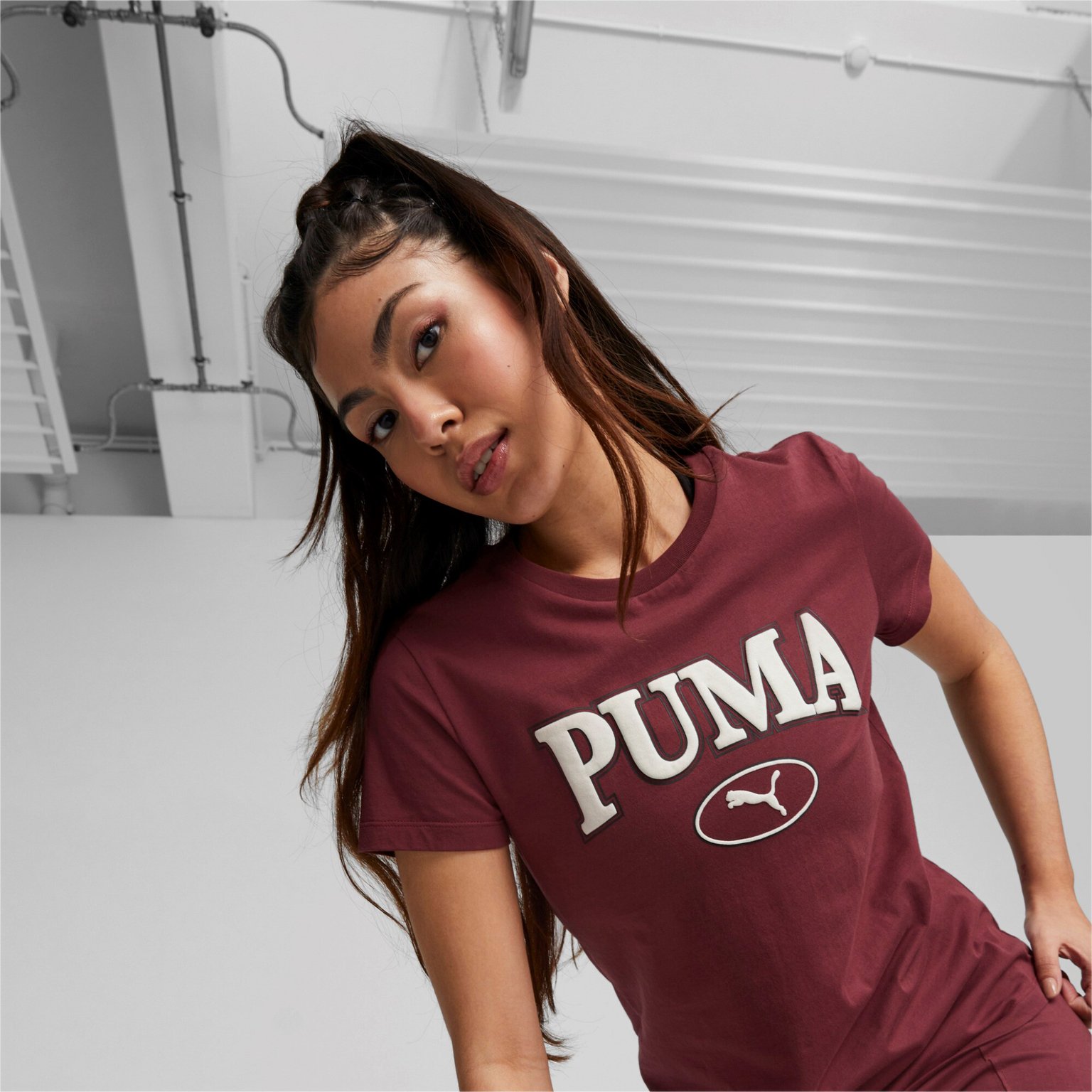 Puma Squad W t-shirt Röd