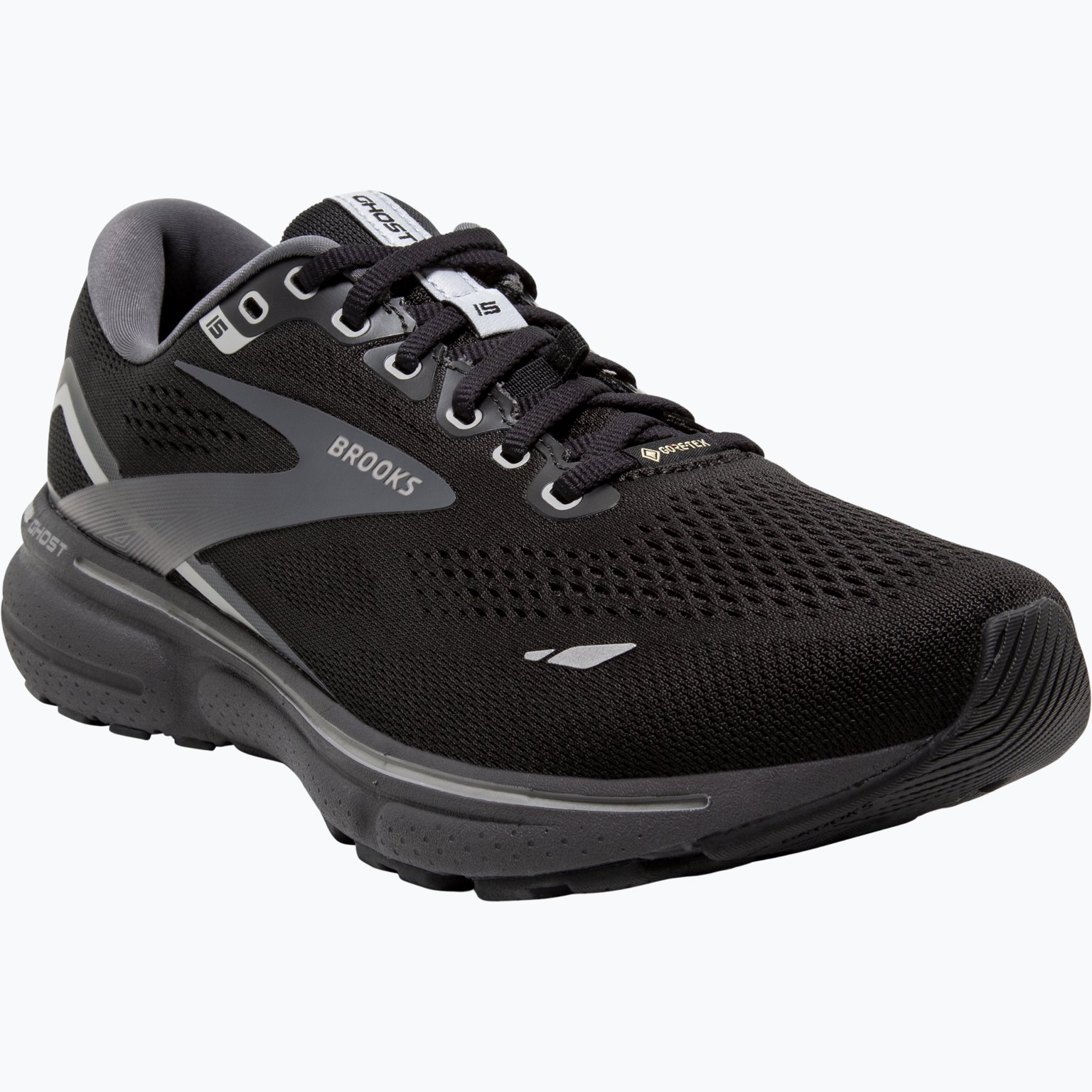 Brooks Ghost 15 Gore-Tex W löparskor Svart