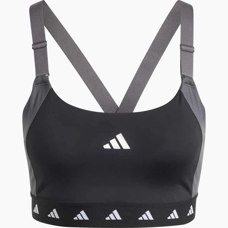 adidas Powerimpact Techfit Medium Support sport-BH Flerfärgad