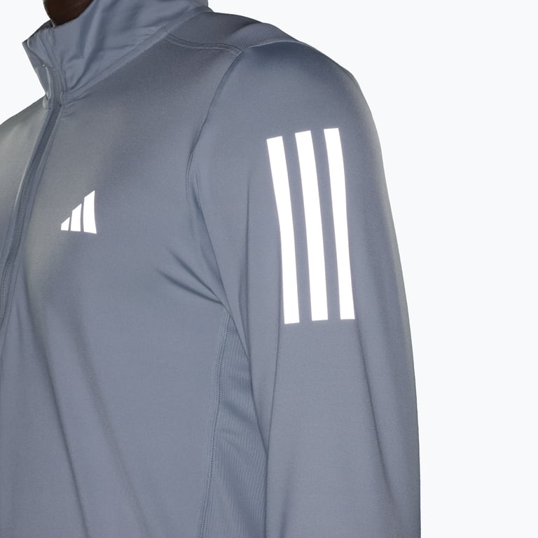 adidas Own The Run 1/4 Zip M löpartröja Vit