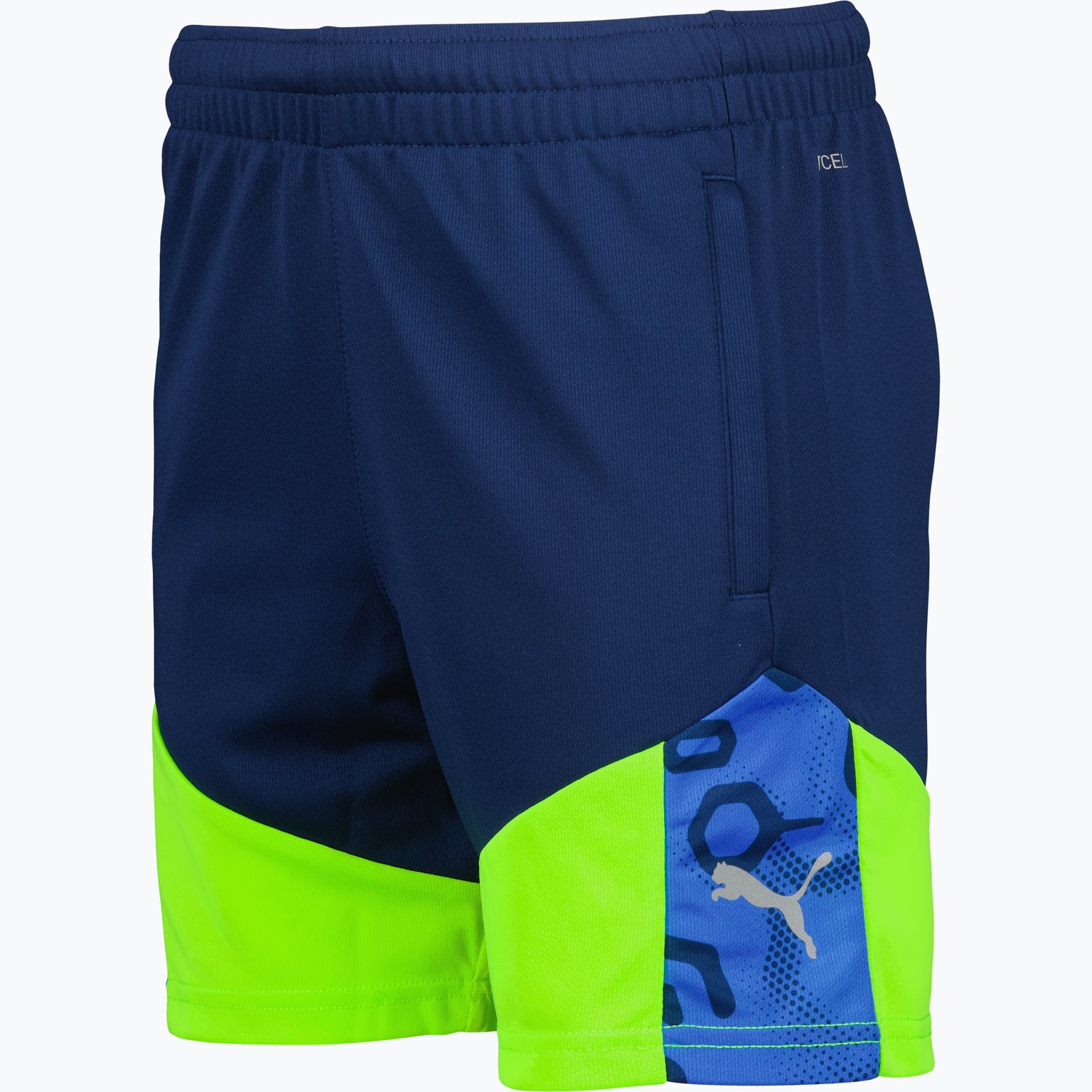 Puma individualCUP JR träningsshorts Blå