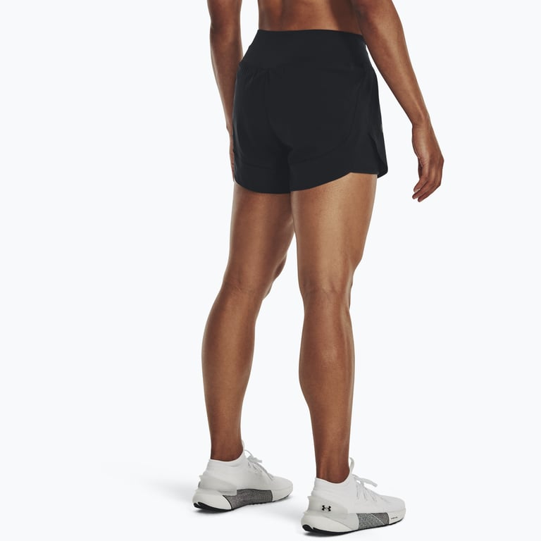 Under armour Flex Woven 2-in-1 W träningsshorts Svart