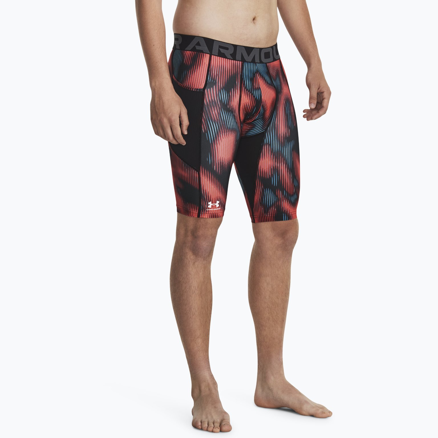 Under armour HeatGear® Printed M träningstights Flerfärgad