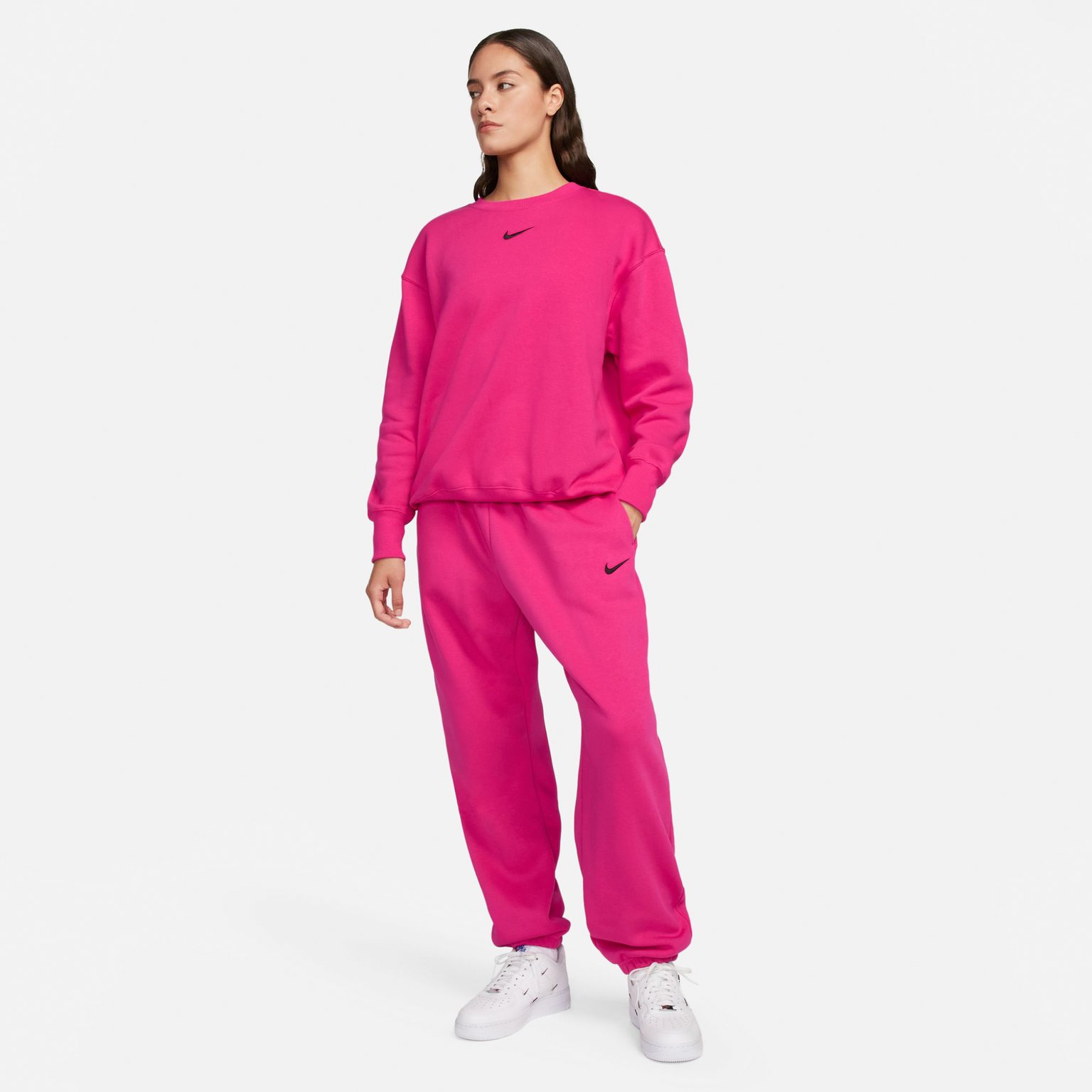 Nike Sportswear Phoenix Fleece W mjukisbyxor Rosa