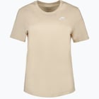 färgalternativ för Beige Nike Sportswear Club Essentials W t-shirt