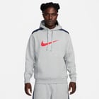 förhandsvisning ikon 4 för Nike Sportswear Fleece M huvtröja Grå